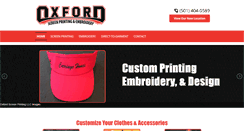 Desktop Screenshot of oxfordscreenprinting.com